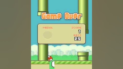 Flappy bird after it was taken off the App Store