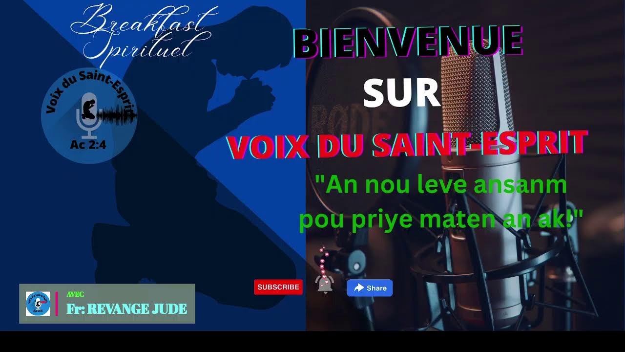 An nou leve pou priye maten Mardi 25 Fevrier 2026 a./ Breakfast Spirituel