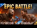 KRATOS VS BALDUR EPIC BATTLE REVEALS GOD OF WAR SECRETS