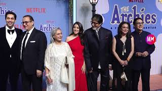 Bachchan Family Grace The Carpet For The Grand Premiere Of Zoya Akthar's Movie “The Archies”