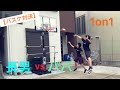 【バスケ】長男vsパパ　1on1対決！！