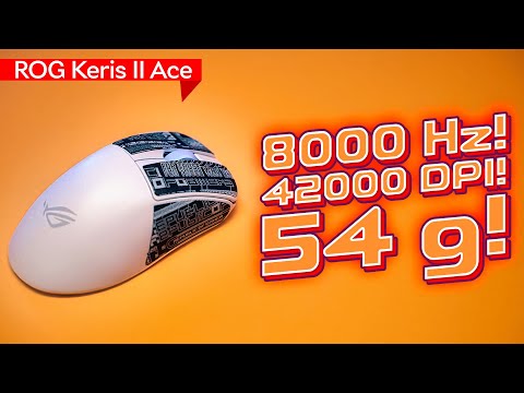 Ultralight mouse for eSports! | ROG Keris II Ace gaming mouse review