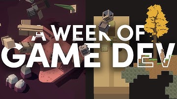 A Week of Indie Game Dev Progress in 10 minutes - Devlog