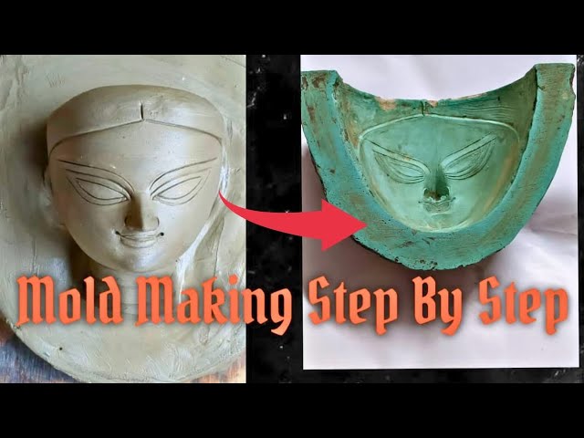 How to Make a Face Sculpture Using a Mold