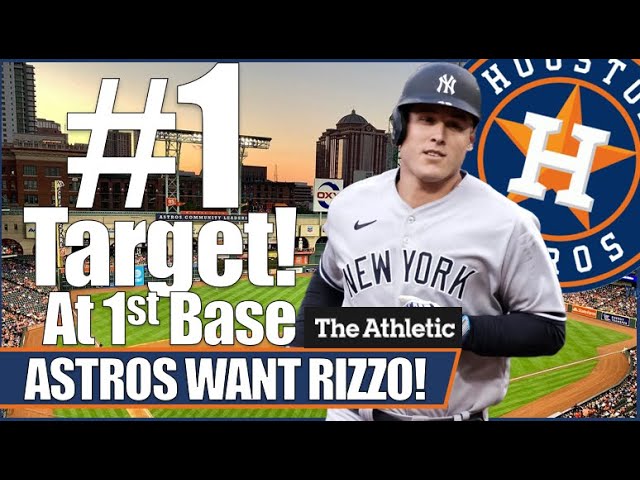 Astros Want Anthony Rizzo! Should The Yankees Do Whatever It Takes To  Re-Sign? 