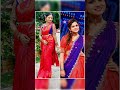 pavitra b naik vs raksha gowda in same color dresses #love