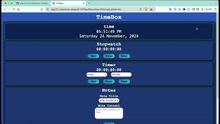 CS50x Ahmed Magdy Final Project (TimeBox) screenshot 4