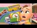 Hickory Dickory Dock Car Song | Learn Vehicles for Kids | Lalafun Kids Songs