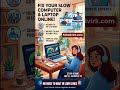 Fix Slow #computer or Laptop Online | #pc  #optimization Service | Speed Up Your PC Fast IT Support