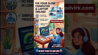 Fix Slow #computer or Laptop Online | #pc  #optimization Service | Speed Up Your PC Fast IT Support