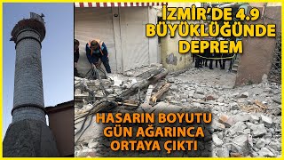 Depremin Hasarı Gün Aydınlanınca Ortaya Çıktı