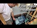 Final engine installation - Wooden boat restoration - T shirt giveaway - Travels With Geordie #85 Final engine installation - Wooden boat restoration - T shirt giveaway - Travels With Geordie #85