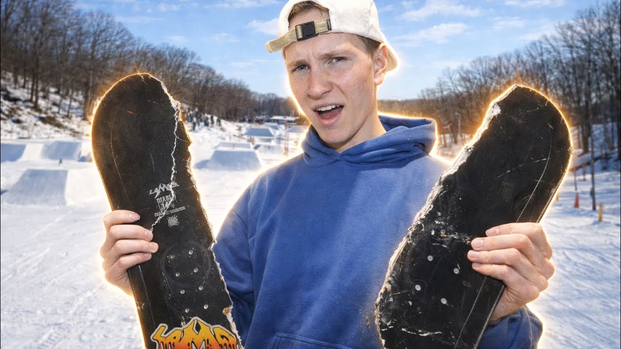 Testing a $20 Marketplace Snowboard