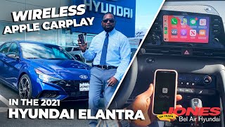 2021 Hyundai Elantra WIRELESS Apple CarPlay Hyundai Elantra Wireless Carplay