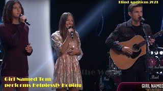 Girl Named Tom performs Helplessly Hoping