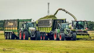 🚜 Grass Silage Harvest 2026 | Claas Jaguar 970 & Fendt Power in Action - SOUNDVIDEO