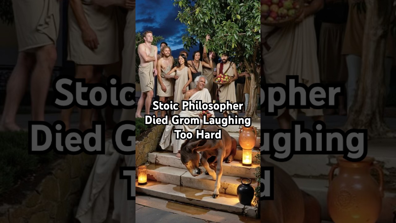 The Stoic Philosopher Who Literally Died Laughing at a Donkey  