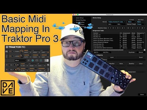 Базовое сопоставление MIDI для Native Instruments Traktor Pro 3 — сопоставление Fx 3 и 4