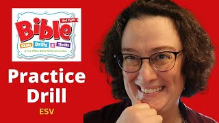 Practice Bible Drill #3 (Sword Drill, Red Cycle, ESV)