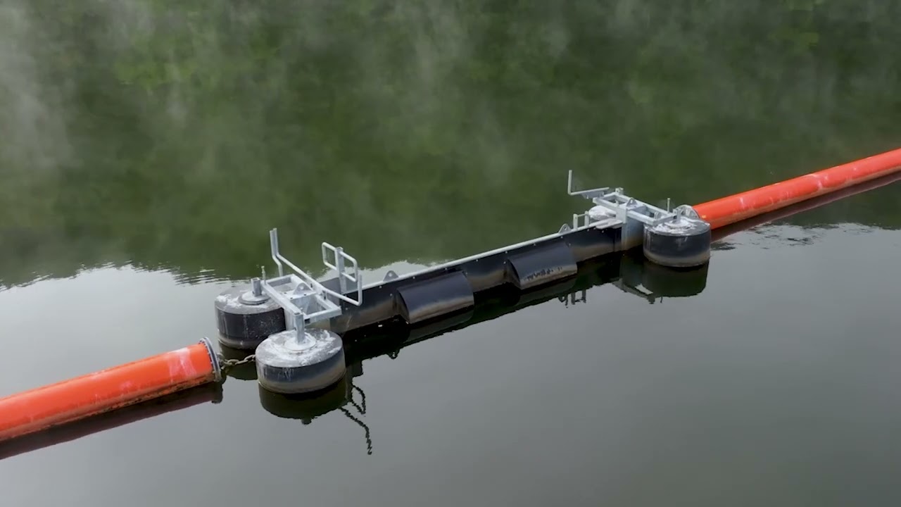 Claytor Dam Debris Boom