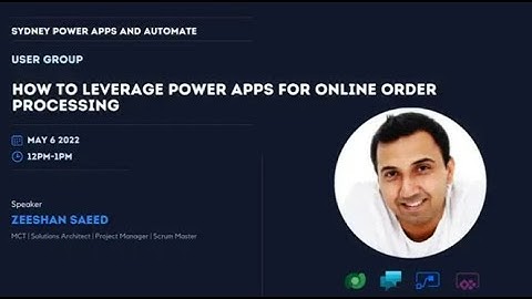 How to leverage Power apps for online order processing