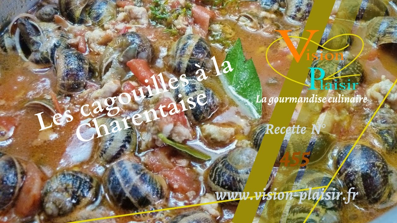 Haut 99+ imagen cagouilles à la charentaise marmiton - fr.thptnganamst