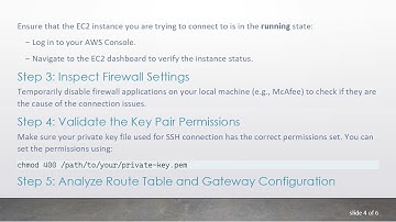 Troubleshooting AWS EC2 SSH Connection Timed Out Errors