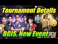 New tournament bgis details  cheater ban tdm tournament 