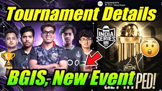 New Tournament, BGIS Details 😮 Cheater Ban, Tdm Tournament 🔥