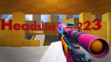 Headshot 223 - roblox sniper duels montage!