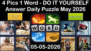 4 Pics 1 Word – Daily Puzzle Answers 05 May 2026 - DO IT YOURSELF #4Pics1Word screenshot 5