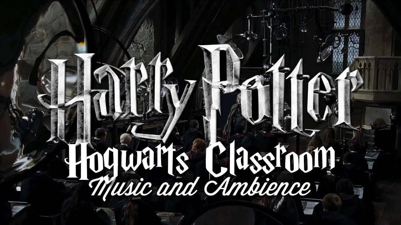 Harry Potter Music & Ambience | Hogwarts Classroom •ASMR• [1h] - YouTube