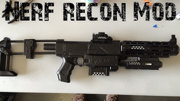 NERF Mod - Recon CS-6 episode 4 Final Build Day