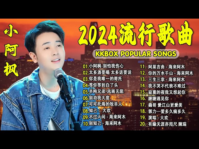 2024中国大陸流行歌曲 不能不听的50首精选歌【動態歌詞Lyrics】2024好听的流行歌曲 💖 小阿枫-别怕我伤心 \\ 太多酒要喝 太多话要说 \\ 你是我唯一的寄托 \\ 等你等到白了头 .💓 class=