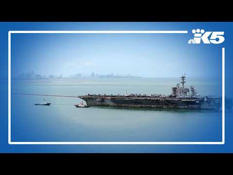 U.S.S. Abraham Lincoln finally back in port