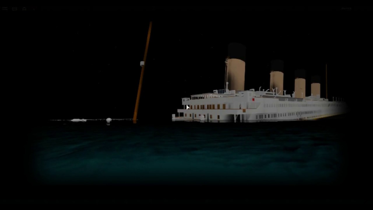 Roblox Ship Sinking By Craftersven - hmhs britannic mcframe sorry guys roblox