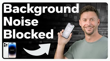 Hoe achtergrondgeluid op de iPhone te blokkeren