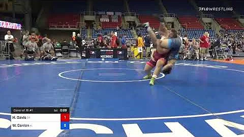 182 Lbs Consi Of 16 #1 - Hudson Davis, Oregon Vs W...