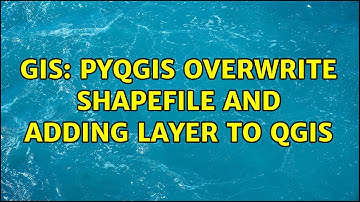 GIS: PyQgis overwrite shapefile and adding layer to QGIS (2 Solutions!!)