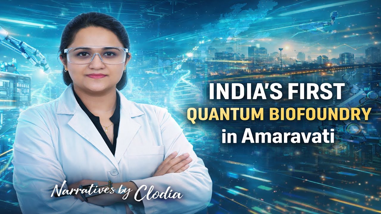 India’s First Quantum BioFoundry in Amaravati - Quantum Valley Explained