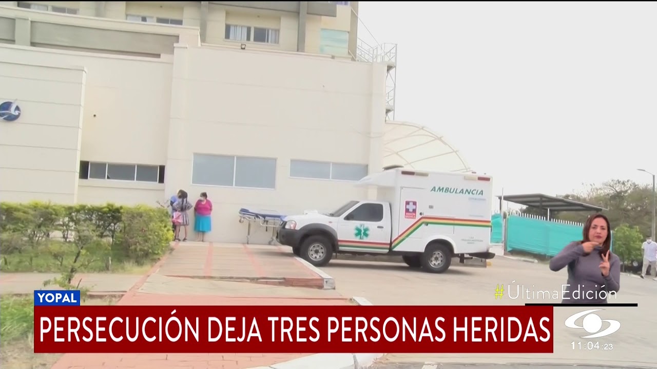 NOCHE DE HORROR EN YOPAL, TIROTEO DEJA UN POLICÍA Y DOS PRESUNTOS DELINCUENTES HERIDOS