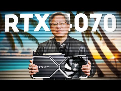 Nvidia RTX 4070 - лучшая видеокарта 4000-ого поколения, но пока дорогая. Выбор видеокарты 2023.