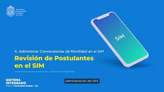Tutorial N°4 | El SIM en SIMple: Revisión de postulaciones