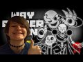 SO PUNNY! | WAY DEEPER DOWN Undertale Skeleton Rap! Reaction