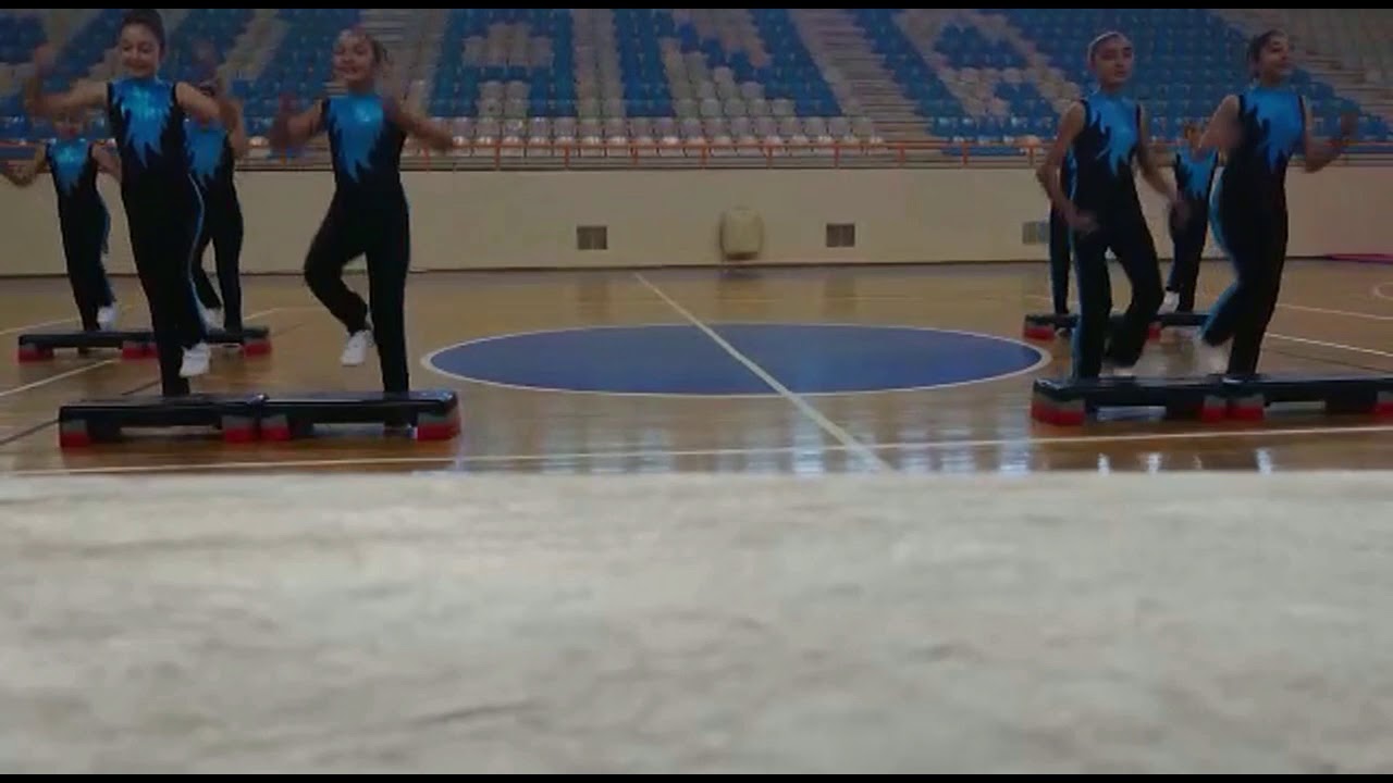 2018 - 2019 okullararası step aerobik yarışması adana 2. Si