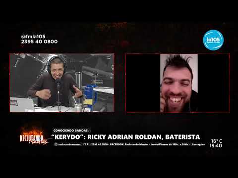 CONOCIENDO BANDAS: “KERYDO” CHARLAMOS CON RICKY ADRIAN ROLDAN, BATERISTA | RM