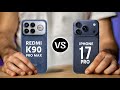 Redmi K90 Pro Max Vs iPhone 17 Pro || Full Specs Comparison