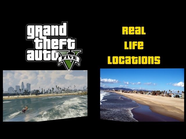 GTA V Locations in Real Life