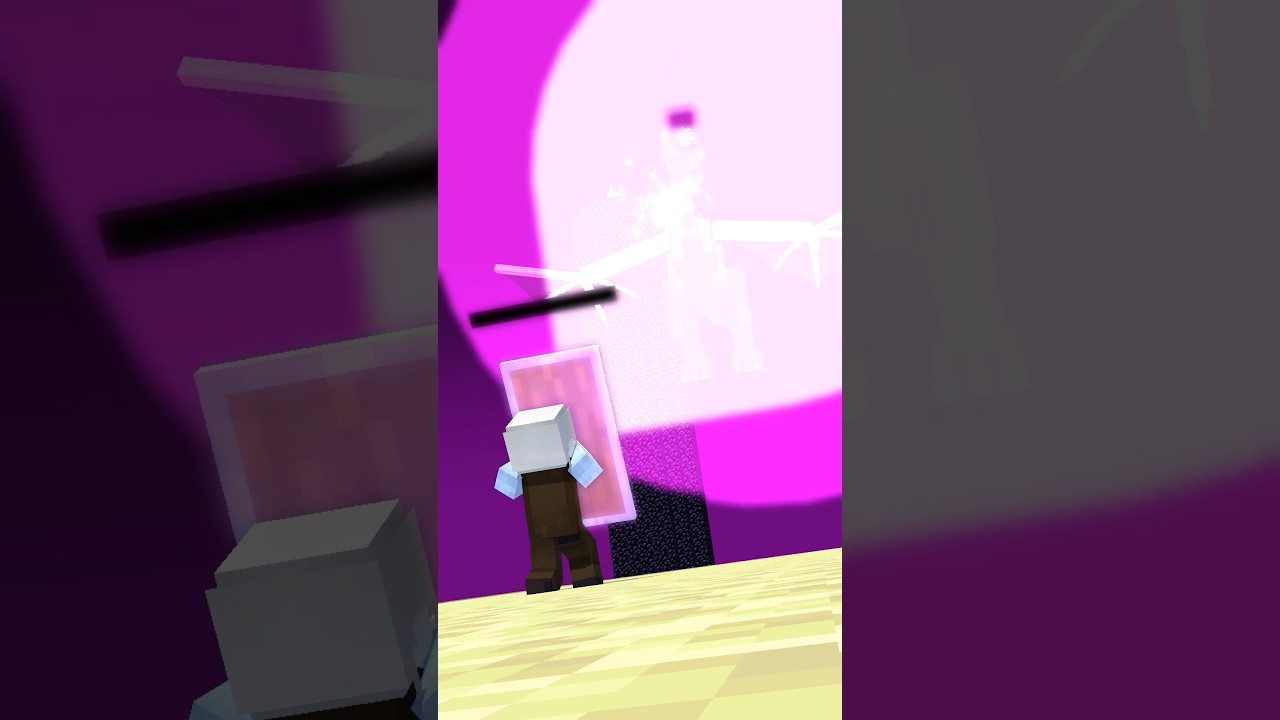 あなたの作業台にもきっと彼らいるハズです。They must be on your workbench too (Shield Ver)【Minecraft Animation】
