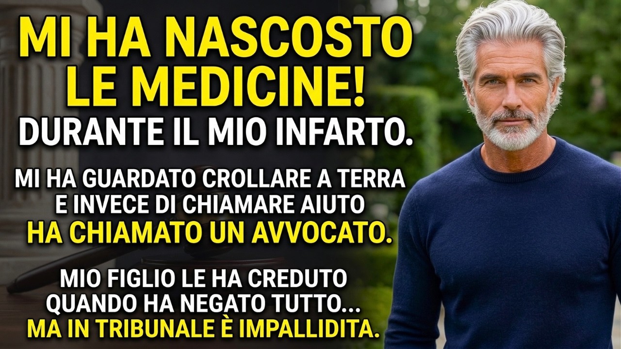 Mia nuora mi ha lasciato sul pavimento della cucina mentre il mio cuore stava cedendo. Aveva nascosto le medicine e, con il telefono in mano, mi ha detto: "Re, se chiamo il 911 ogni volta che hai...